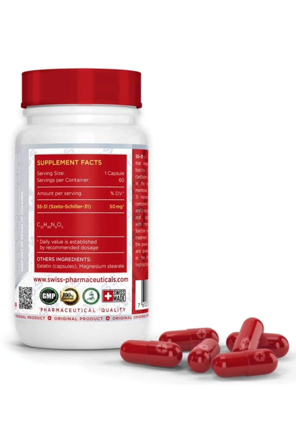 Swiss Pharmaceuticals SS-31 60 Capsul.