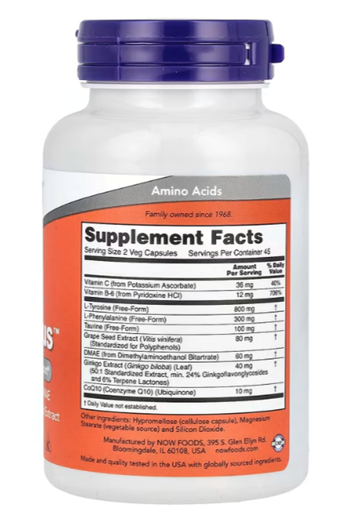 NOW Foods, True Focus, 90 Veg Capsules.