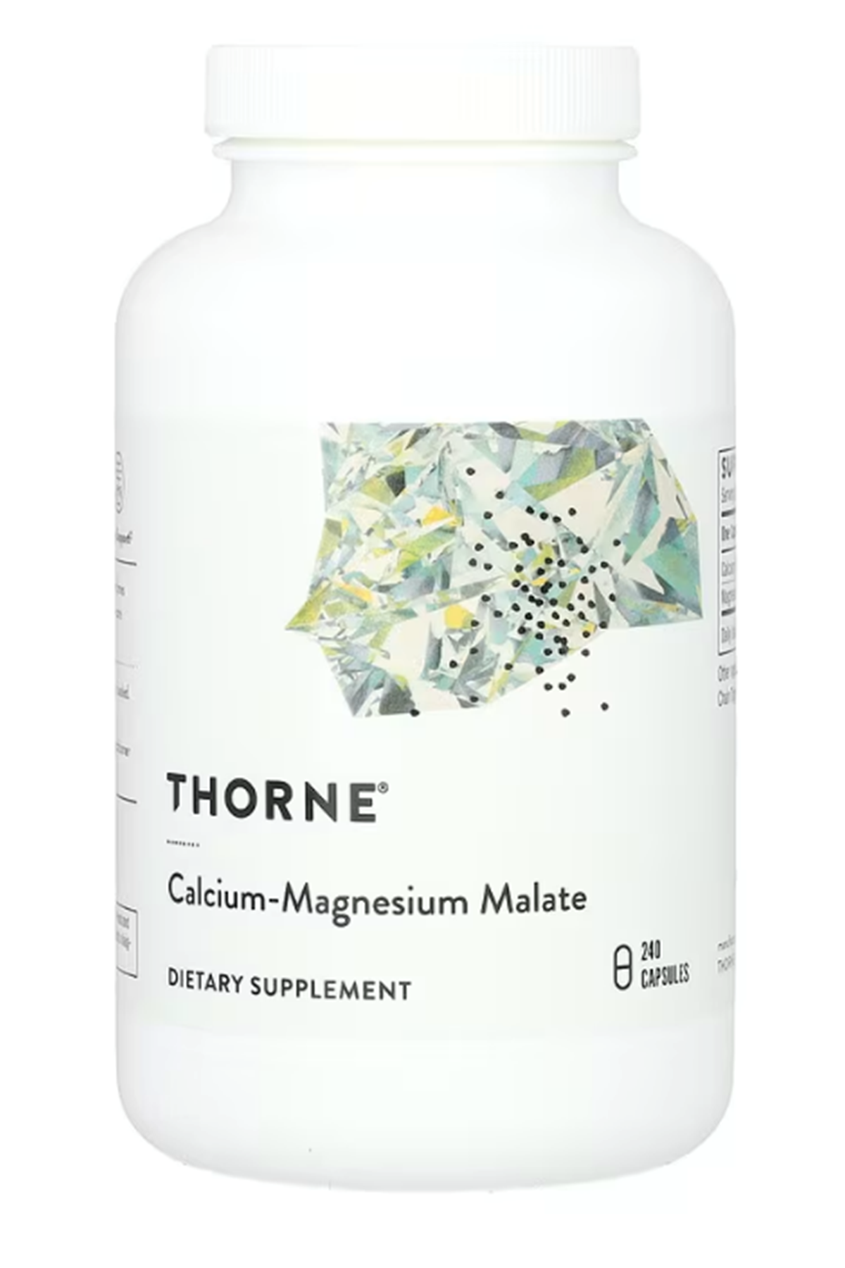 Thorne, Calcium-Magnezium Malate, 240 Capsules.