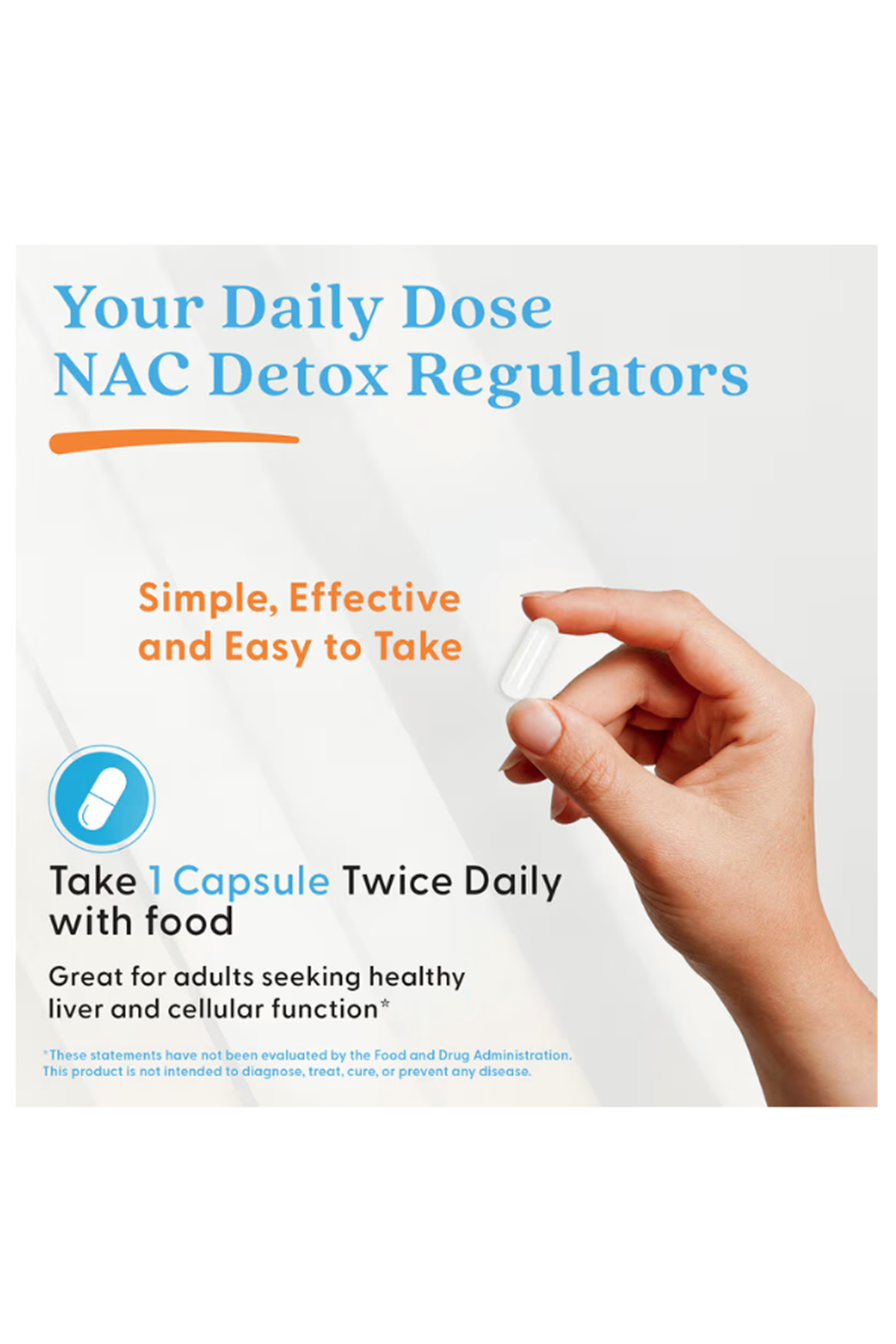 Doctor's Best  N-Acetyl L-Cysteine Detox 180 Veggie Capsul.