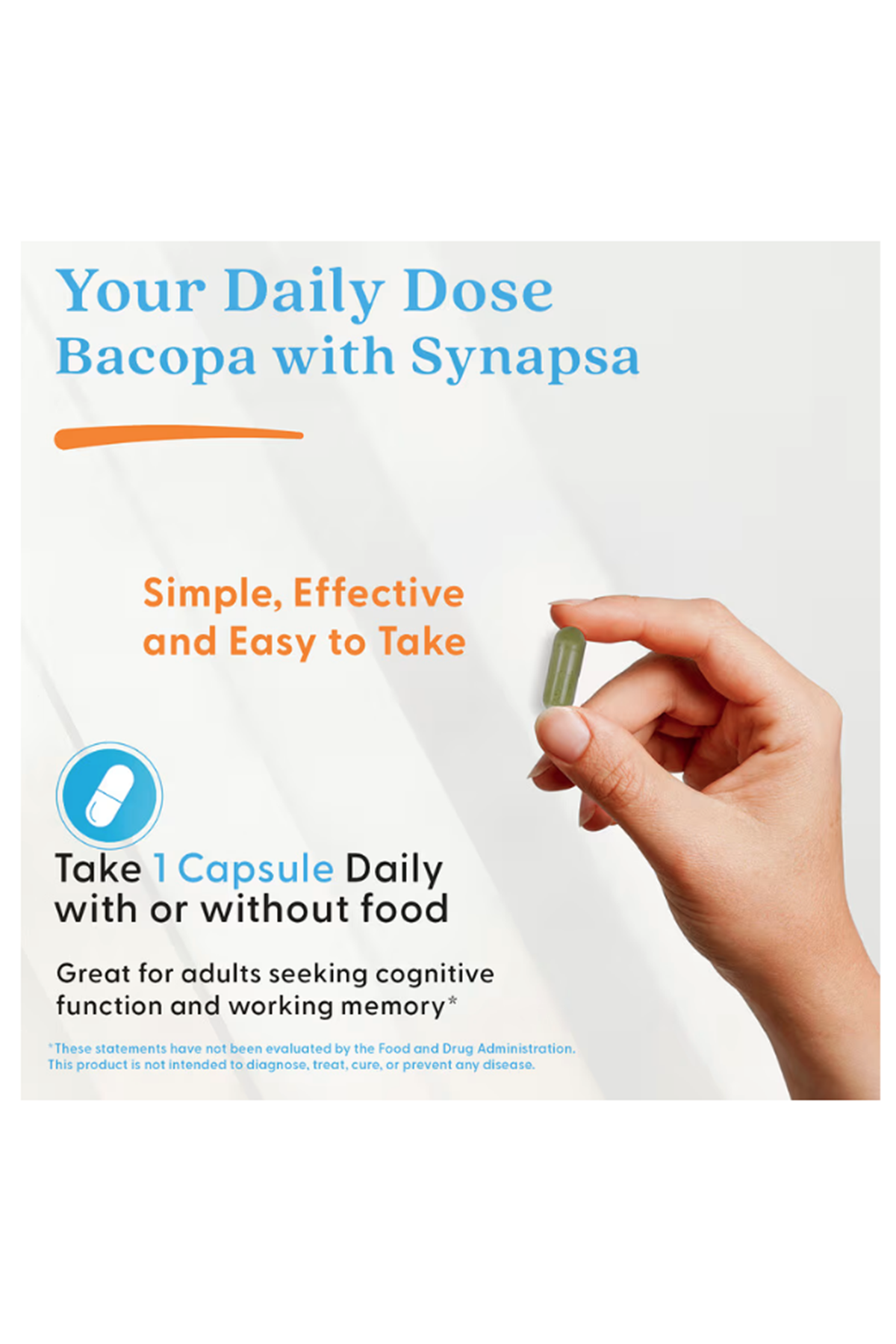 Doctor's Best, Bacopa with Synapsa, 320 mg, 60 Veggie Capsul.Usa version.47.