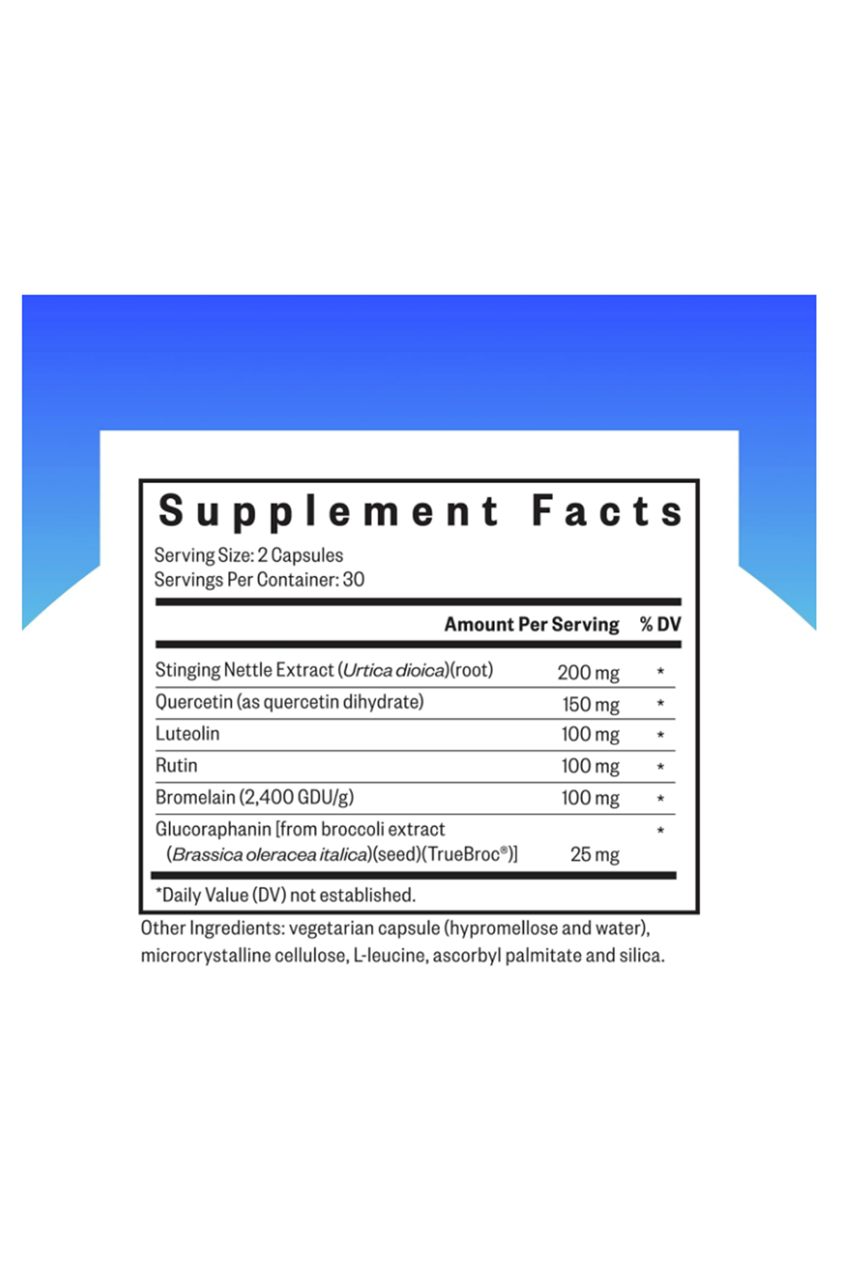 Seeking Health HistaminX (ÖSG ÖZEL SPORCU GIDALARI)  Bromelain  Flavonoids Immune System with Antioxidants - 60 Capsul.