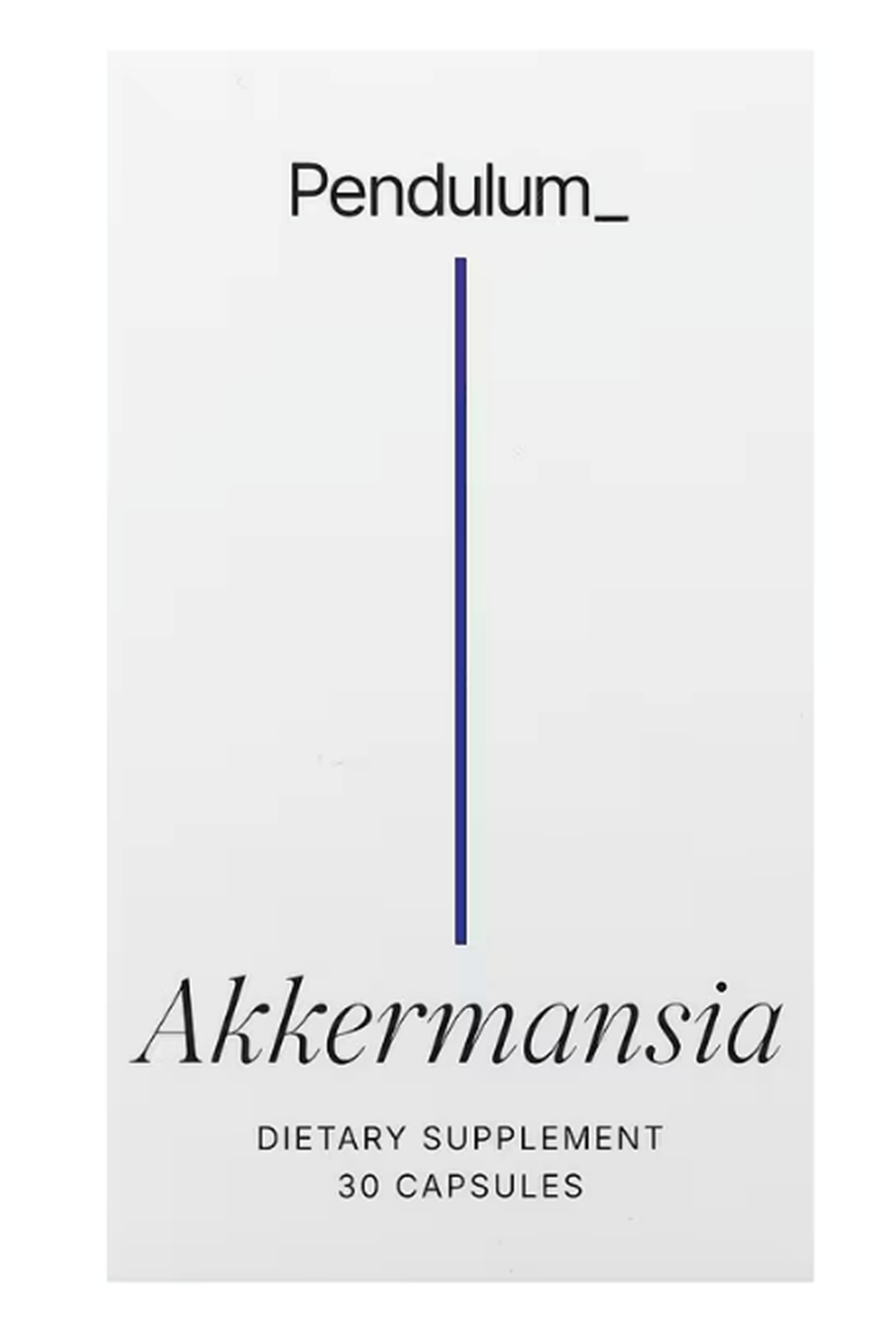 Pendulum Akkermansia Probiotic with Prebiotic Fiber - Increases GLP-1 Production, Delayed Release, Third-Party Tested, 100M AFU Live Strain for Gut Health 30 Capsul. Mde ın Usa.92.