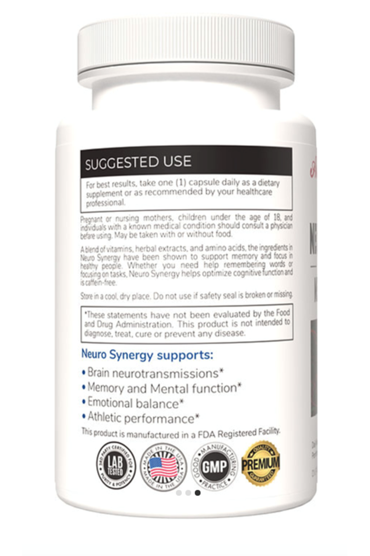 Austinootropics  Neuro Synergy  100 Veg Capsul.Made ın Usa.