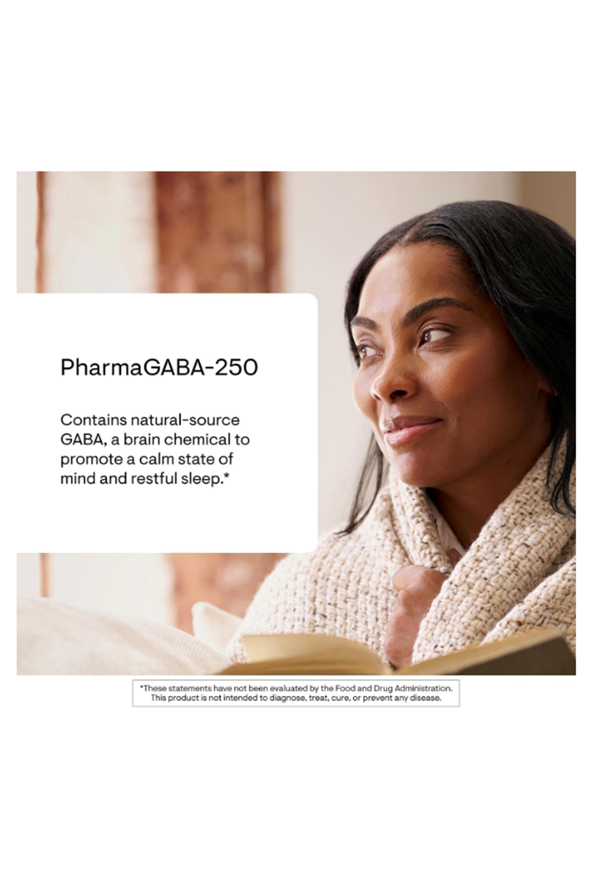 Thorne, PharmaGABA-250, 60 Capsules (250 mg per Capsule).