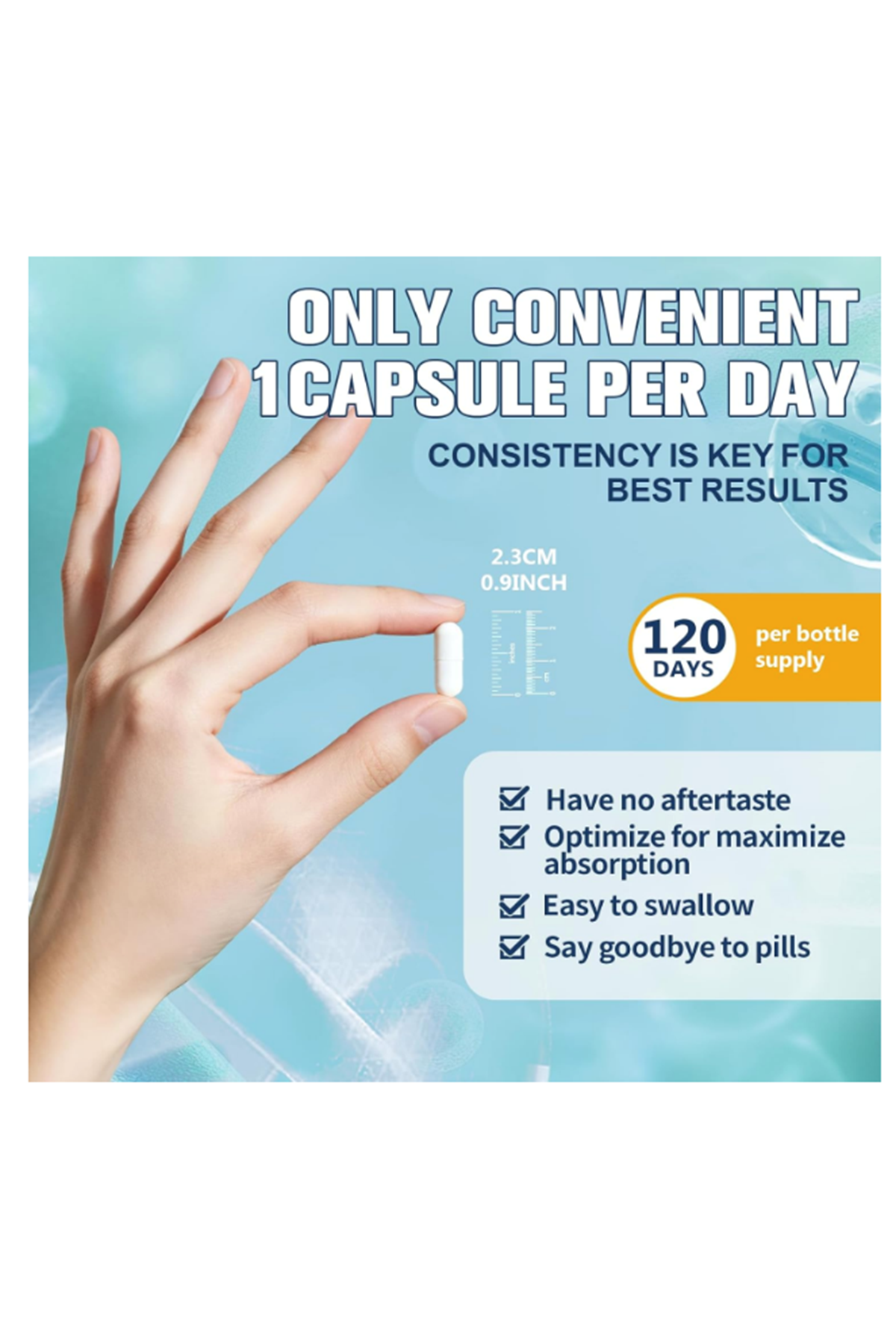 Totaria Probiotic Prebiotic  Postbiotic 120 Capsul 60 Billion CFU 24 Strains w/Digestive Enzymes, Prebiotic Fiber, Slippery Elm, Daily Complete Immune, Gut Health.