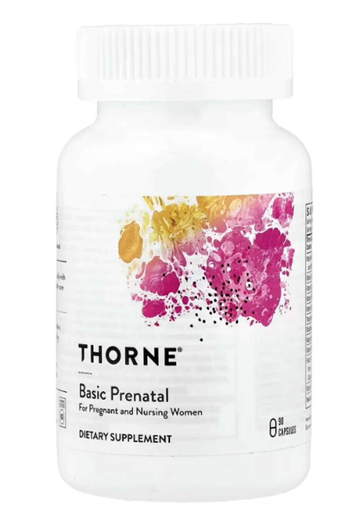 Thorne Basic Prenatal, 90 Capsules.Orj Usa.