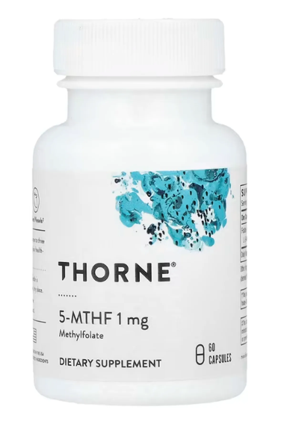 Thorne 5-MTHF, 1 mg, 60 Capsules.Orj Usa.