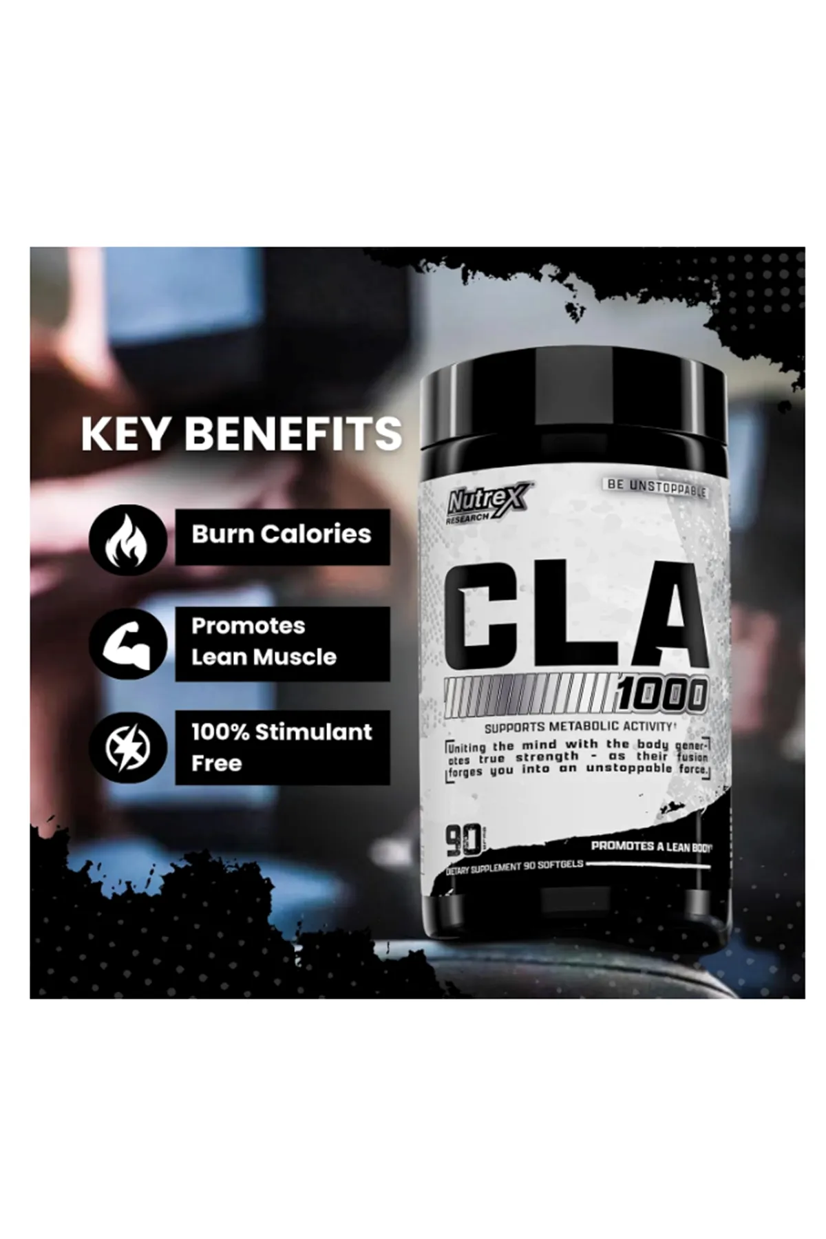 Nutrex Research Conjugated Linoleic Acid Cla 1000 Mg  90 Softgel.Orj Usa.