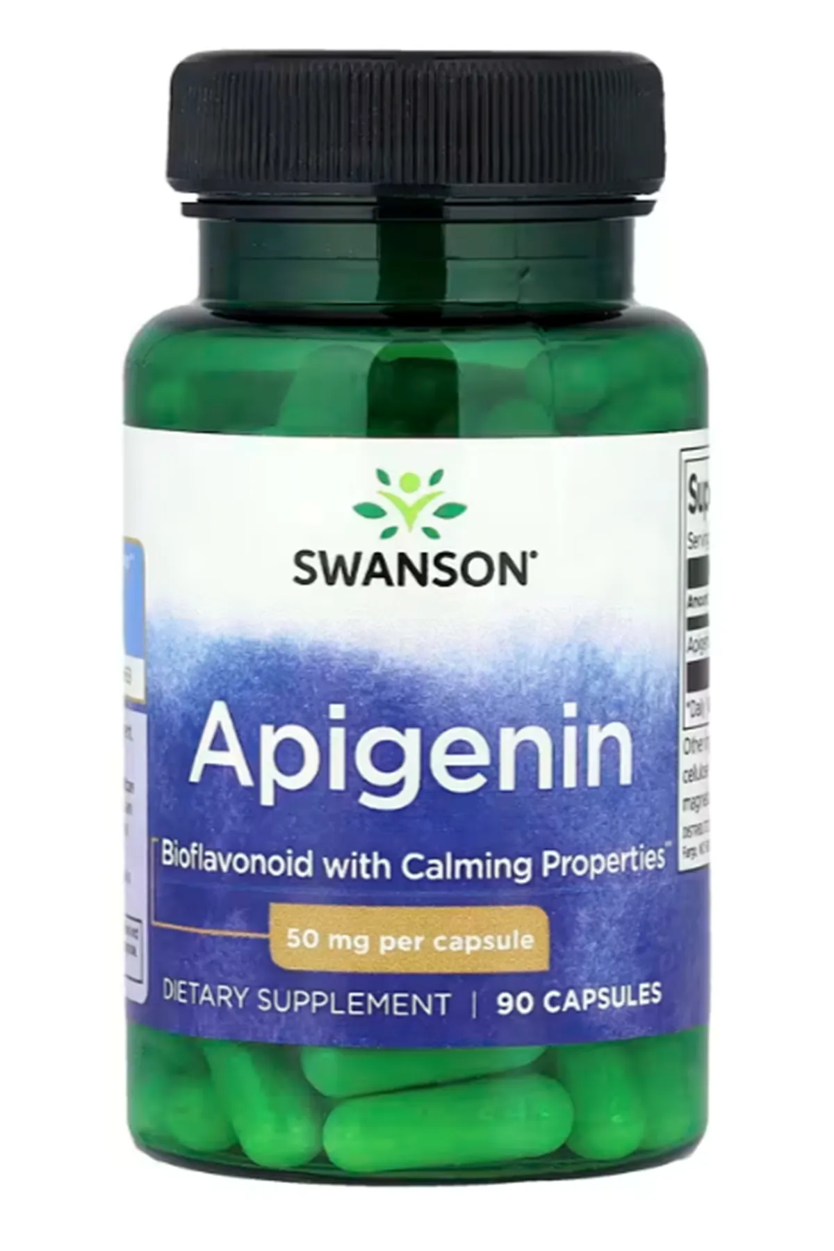 Swanson  Apigenin  50 mg  90 Capsules.