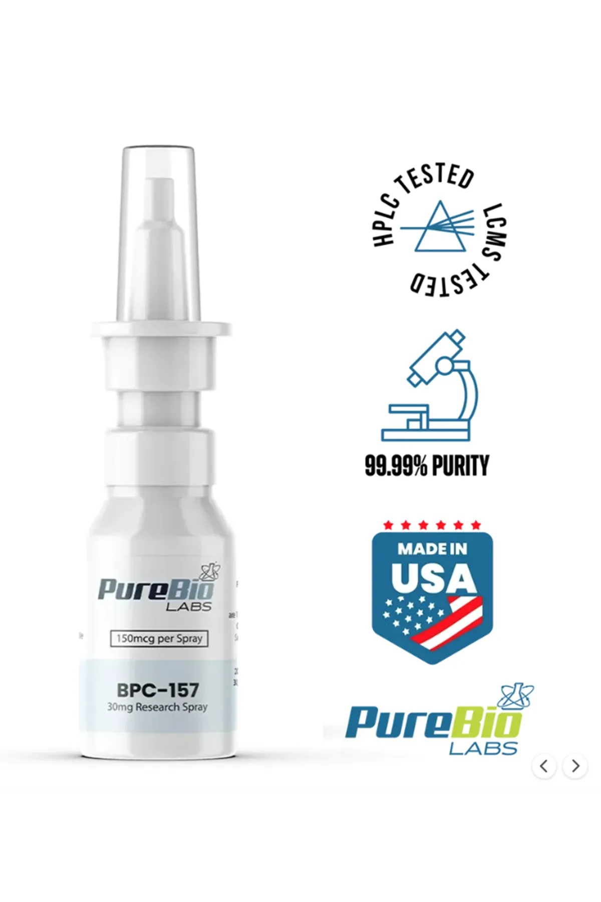 Pure Bio Labs BPC 157 30 ML Nazal Spray Made In Usa.(Ösg Özel Sporcu Gıdaları)