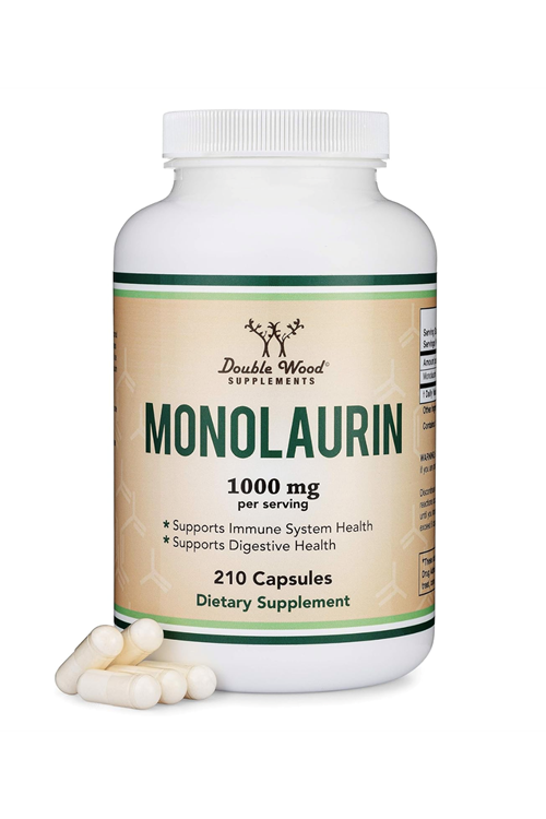 Double Wood Monolaurin Immune 1000mg  210 Capsul.Usa Menşei 40.