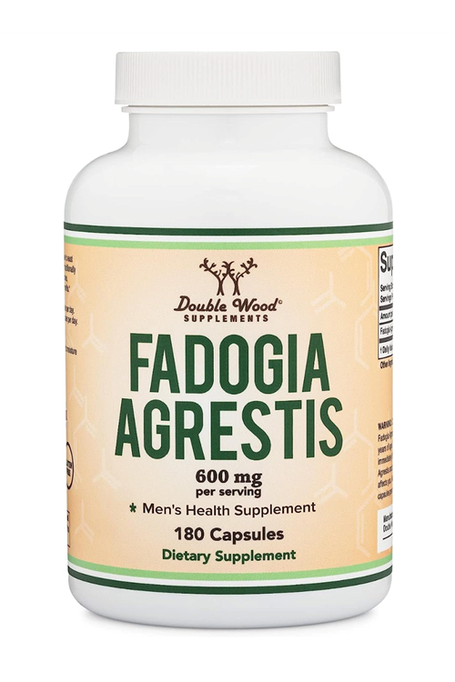 Double Wood Fadogia Agrestis 600mg 180 Capsul.Made ın Usa.