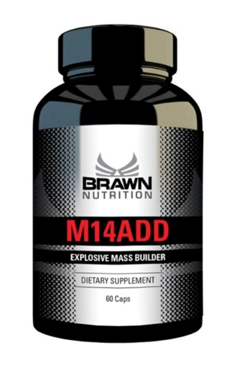Brawn Nutrition M14ADD Prohormone 30mg 60 Capsul.45.