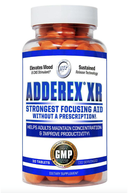 Hi-Tech Pharmaceuticals Adderex XR 30 Tablets. Usa48.