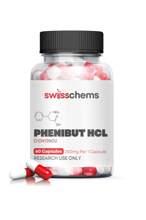 .SwissChems Phenibut HCL,  250 mg 60 capsules (15 grams) Orj Usa Firma Ürünü.52.