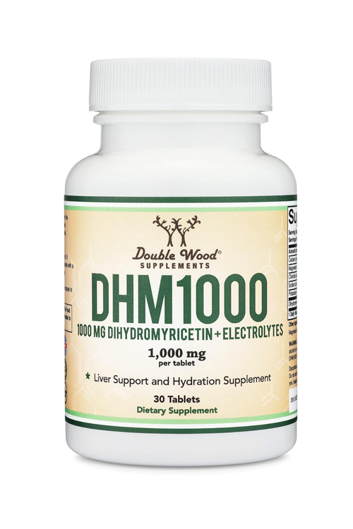 Double Wood DHM1000 Dihydromyricetin 1000mg 30 Tablet.Abd Menşei.36.