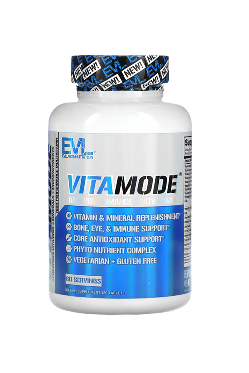 EVL Nutrition, VitaMode, High Performance Multivitamin, 120 Tablets.Usa Version.3946