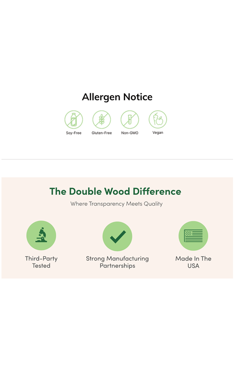 Double Wood NAD  500 mg 60 Kapsul.45.