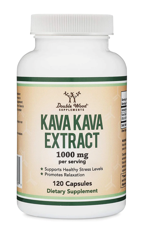 Double Wood Kava Kava Extract 1000mg 120 Capsul.Abd Menşei4139.