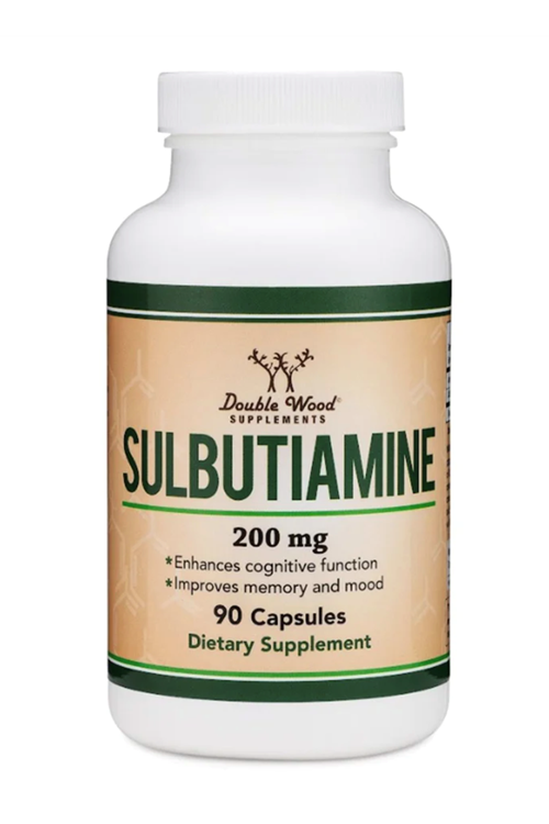 Double Wood Sulbutiamine 200mg 90 Capsul. Usa Version 36.