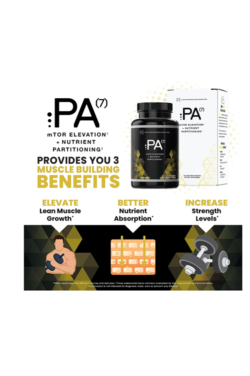 HPN PA-7  Phosphatidic Acid 96 Tablet Muscle Builder - Boost mTOR. Usa Version 82.