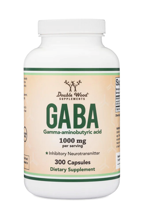 DoubleWood GABA 1,000,mg 300 Capsules.Made ın Usa. 4040