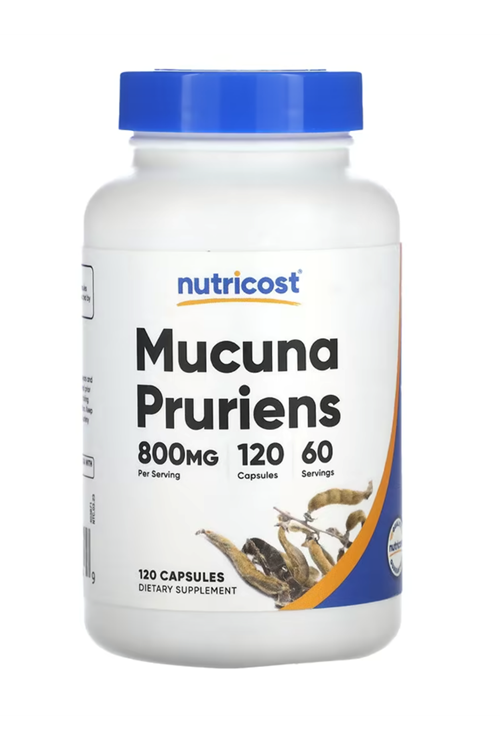 Nutricost, Mucuna Pruriens, 800 mg, 120 Capsul.Abd.4147.