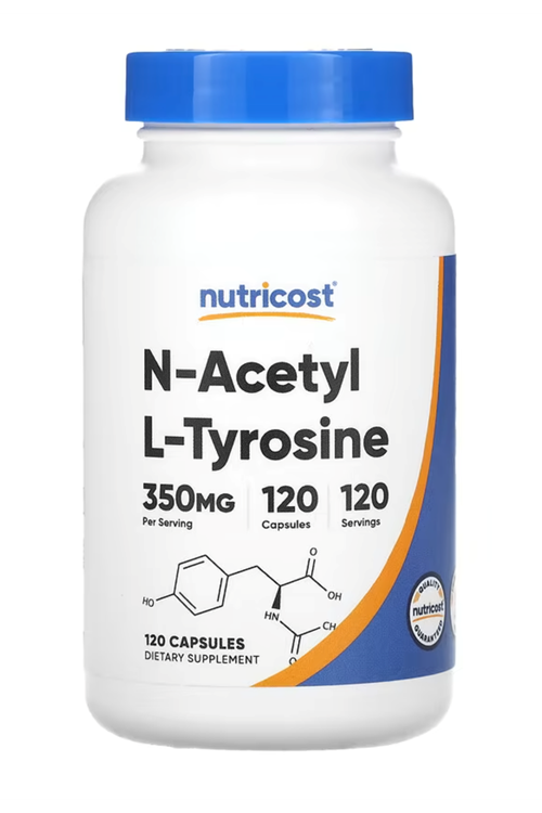 Nutricost N-Acetyl L-Tyrosine (NALT) 350mg, 120 Capsules.35.