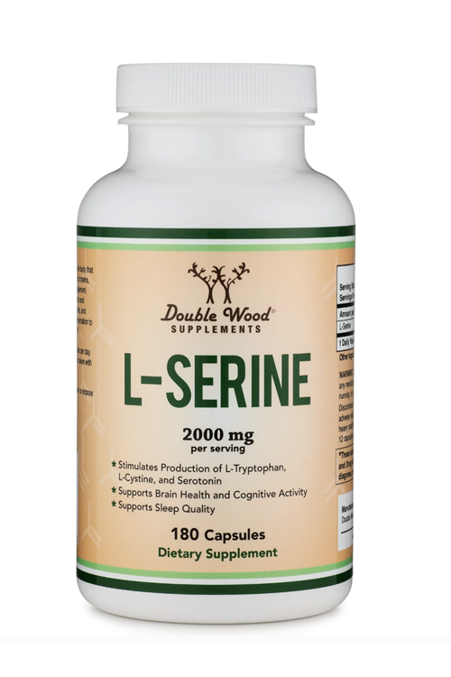 Double Wood L-Serine 2000mg  180 Capsul.38.