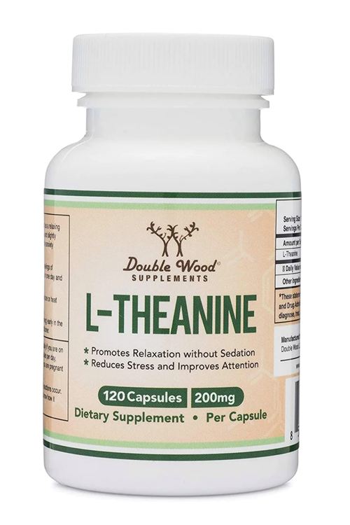 Double Wood L-Theanine 200mg 120 Capsul.Abd Menşei.38.