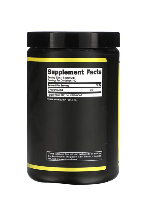 Primaforce DAA D-Aspartic Acid 300 Grams (100 Servings), Unflavored, Vegetarian, Non-GMO.Abd Menşei.39.