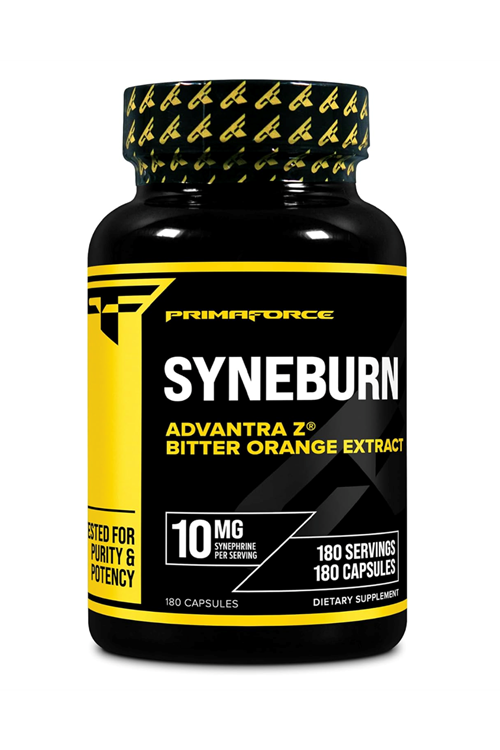 PrimaForce Syneburn Supplement, 180 Capsules – Synephrine from ADVANTRA Z..Usa.31.