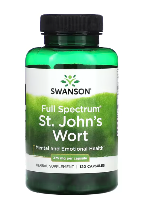 Swanson, Full Spectrum St. John's Wort, 375 mg , 120 Capsules. Usa Version 3725