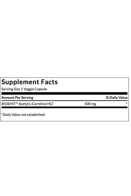 Swanson Ultra Bıosınt Acetyl L-Carnitine HCl 500 mg   120 Veg Capsul. Orj Usa Version.3557