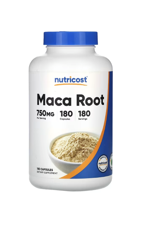 Nutricost, Maca Root , 750 mg , 180 Capsul. 4037