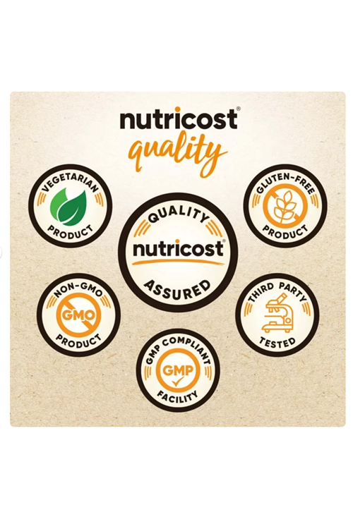 Nutricost Lion's Mane Mushroom Capsules 2100mg per Serving, 30 Servings, 90 Capsules.Abd 42.