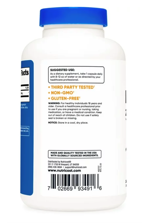 Nutricost L-Theanine  200 mg  240 Capsules.Usa.43.