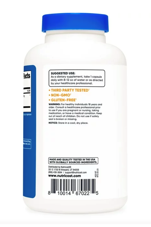 Nutricost Tart Cherry Extract 3000mg, 240 Vegetarian Capsules - Gluten Free, Non-GMO.Abd 34.