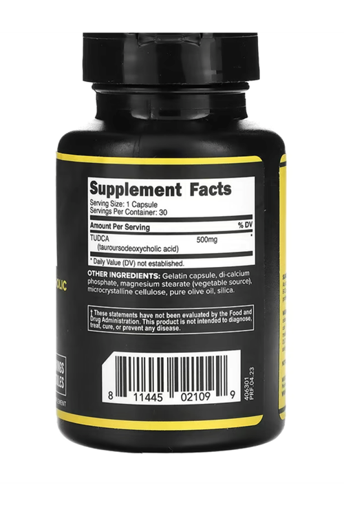 Primaforce TUDCA 500 mg, 30 Capsules.44.