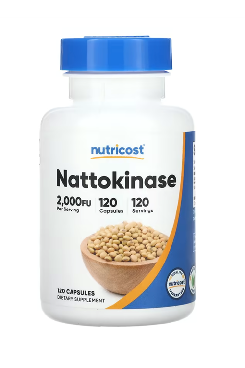 Nutricost Nattokinase 2000FU 120 Vegi Capsul.Made ın Usa.