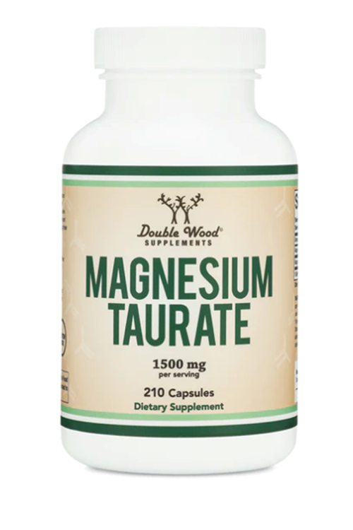 Double Wood Magnesium Taurate 1500mg 210 Capsul. Usa Version 39.