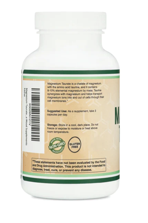 Double Wood Magnesium Taurate 1500mg 210 Capsul. Usa Version 4039