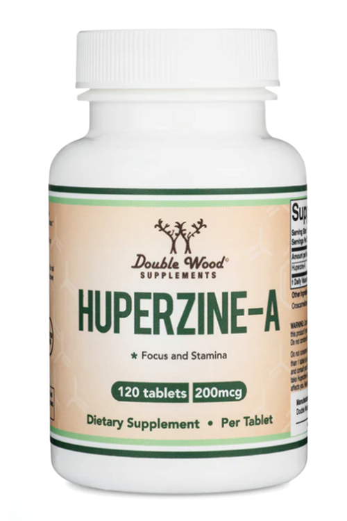 Double Wood  Huperzine A 200mcg 120 Tablet.Abd Menşei 3938