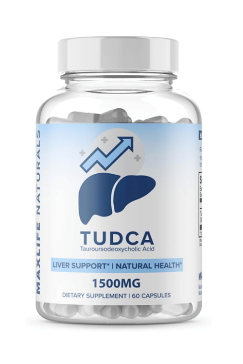 MAXLIFE NATURALS Tudca 1500mg - 60 Capsules.(2 Capsul 1500mg'dir).Usa Amazon Best Seller.53.
