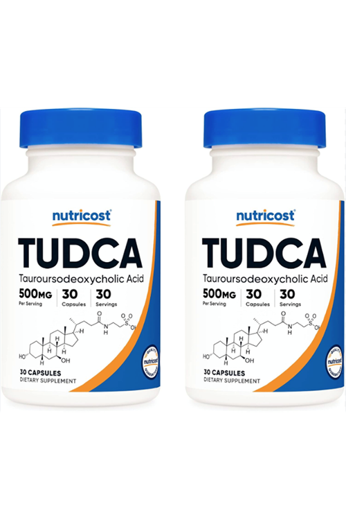 Nutricost Tudca 500mg, 30x2: 60 Capsul.Abd Menşei