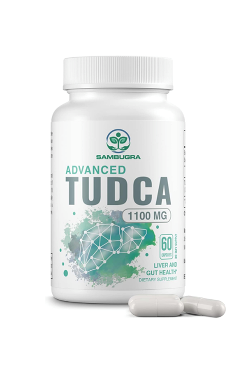 SAMBUGRA TUDCA Liver 1100mg, Ultra Strength, Liver Cleanse Detox and Repair, 60 Capsul.Usa Amazon Best Seller.45.