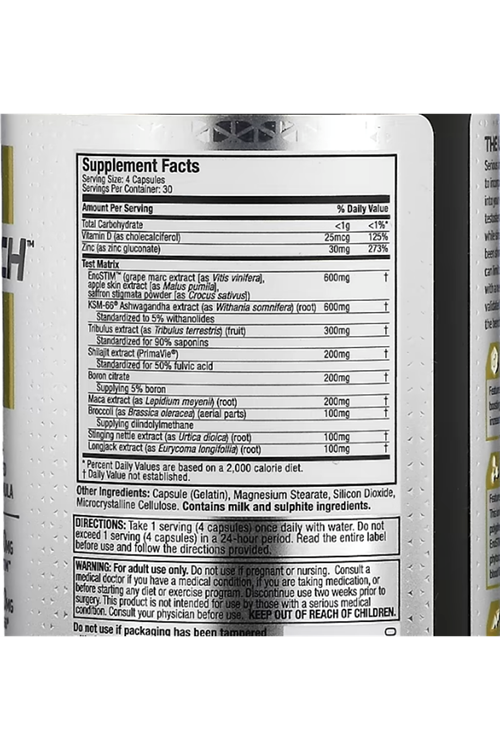 MuscleTech, Test HD, Elite, 120 Capsules.Usa Menşei Son Version.4172