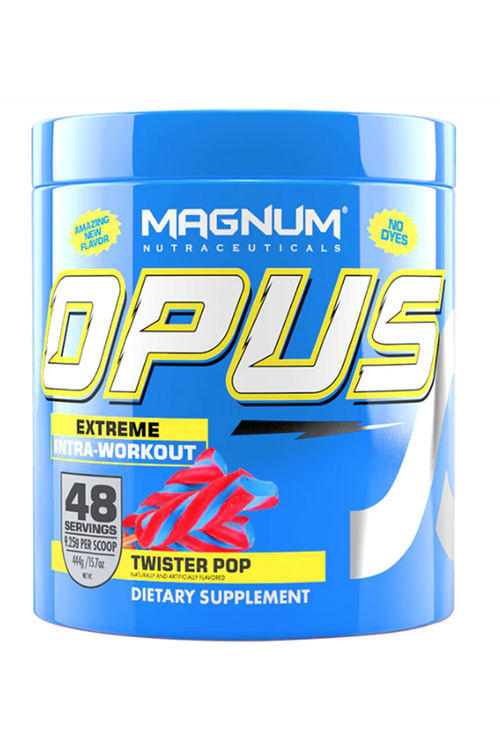 Magnum Nutraceuticals Opus Preworkout 48 Servings Twister Pop. Usa Version.3643