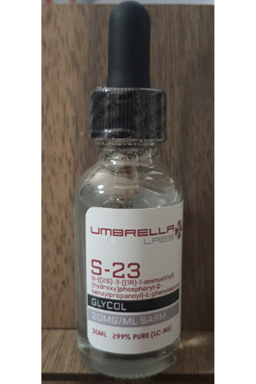 Umbrella Labs S-23  20mg-30ml.(SKT:04.2025) (ORIJINALLİK HOLOGRAMI ve KAREKOD VARDIR). Usa Version.3558
